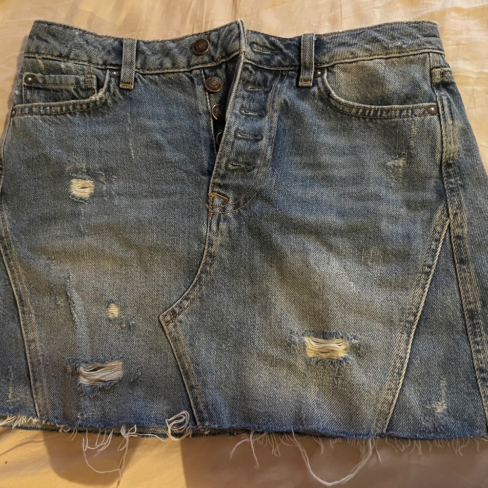 Free People y2k mini skirt